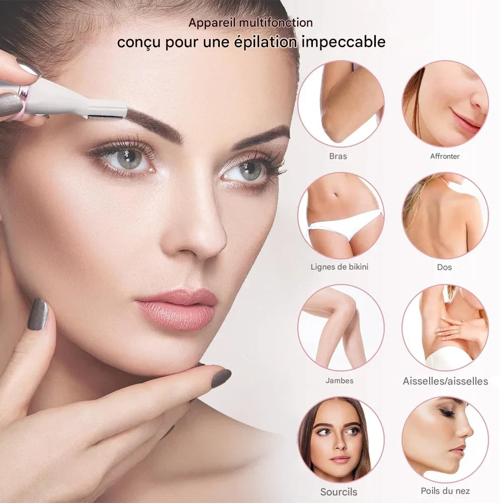 Rasoir électrique pour femme